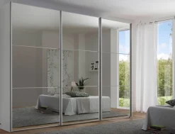 Staud Möbel GmbH & Co.KG Includo Schwebetürenschrank mit Innenausstattung