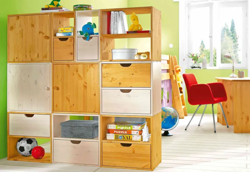 Infanskids Raumteiler Regal freistehend Best