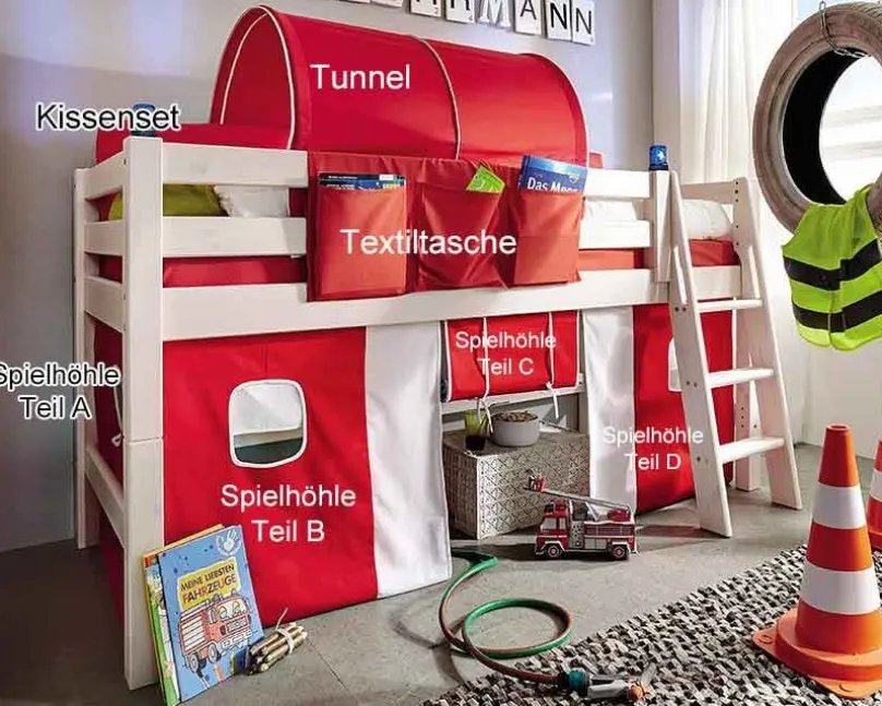 Infanskids Spielbett Rutsche Discount