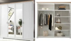 Schlafkontor Jasmin Landhaus Kleiderschrank Discount