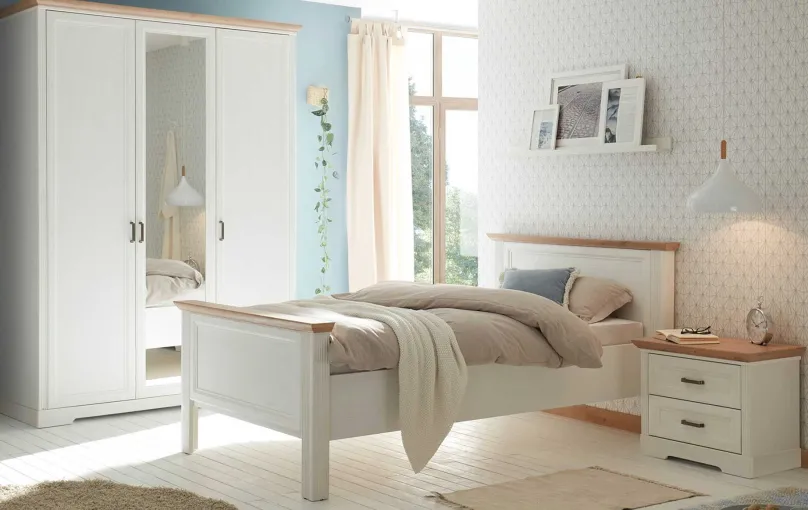 Schlafkontor Jasmin Landhaus Schlafzimmer Discount