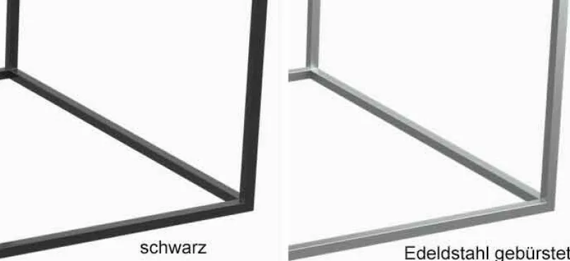 Akante Julia Couchtisch Glas Metall Clearance