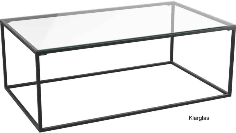Akante Julia Couchtisch Glas Metall Clearance