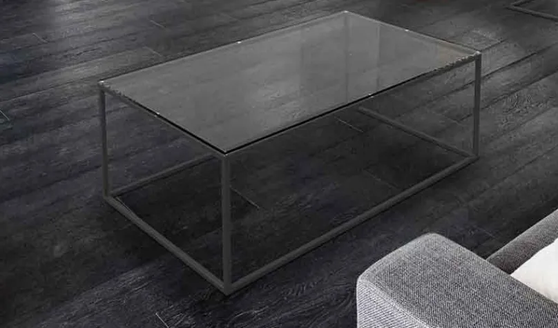 Akante Julia Couchtisch Glas Metall Clearance
