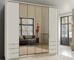 Wiemann Möbel Kansas Kleiderschrank mit Schubladen 300 cm Best