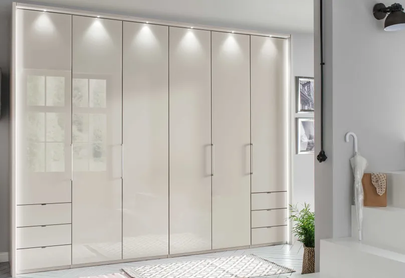 Wiemann Möbel Kansas Kleiderschrank mit Schubladen 300 cm Best