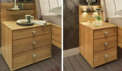 Wiemann Möbel Kiruna Nachtschrank eiche Outlet