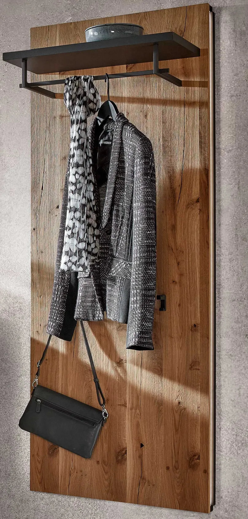 Schröder Wohnmöbel Kitzalm Garderobe eiche/anthrazit Best