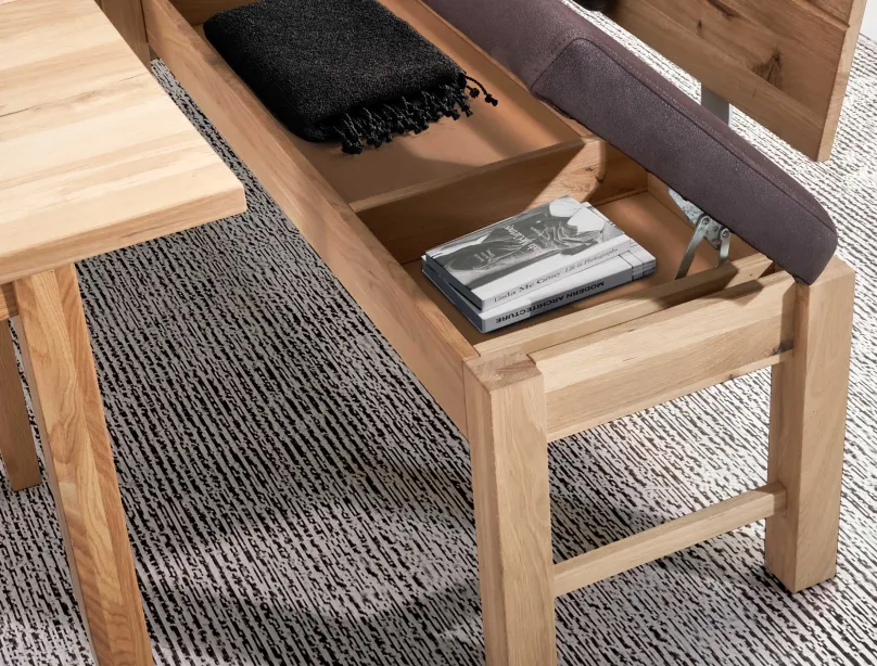 Schösswender Möbel Lars Eckbank mit Stauraum wildeiche Best
