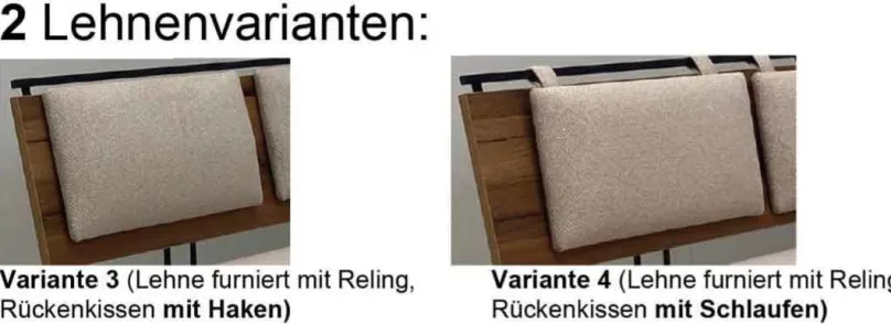 Schösswender Möbel Lassan Eckbank mit Taschenfederkern Best