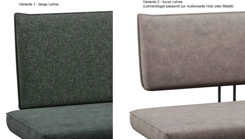 Schösswender Möbel Lassan Sitzbank mit Lehne Esszimmer Outlet