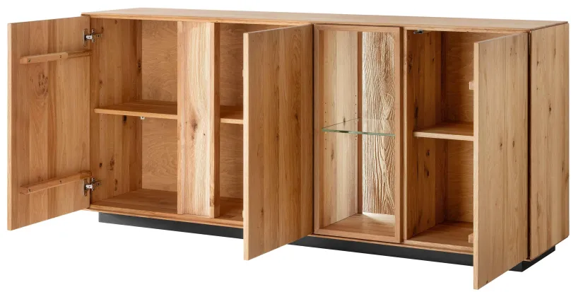 TPT Möbel Lausanne Sideboard wildeiche massiv Discount