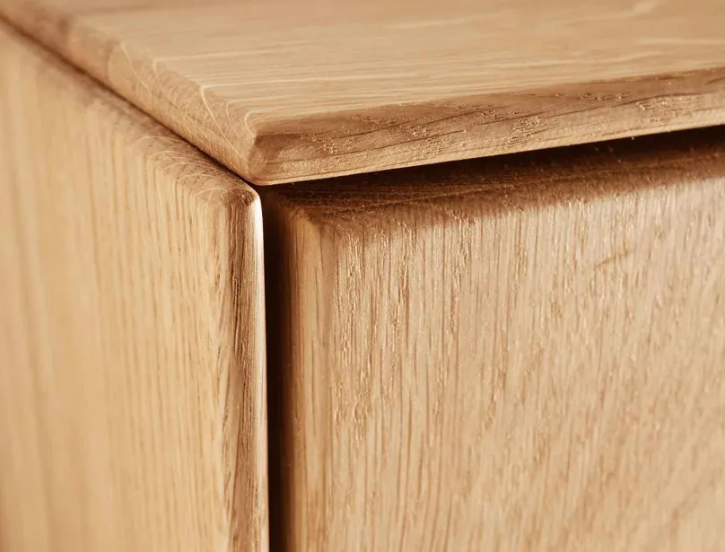 TPT Möbel Lausanne Sideboard wildeiche massiv Discount