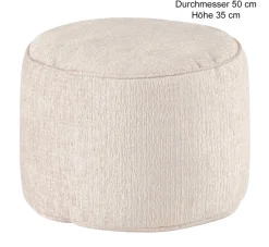 Le Chair Pouf Sitzsack beige Discount