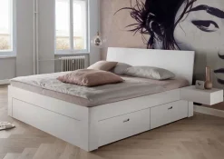 TPT Möbel Los Angeles Holzbett mit Stauraum Hot