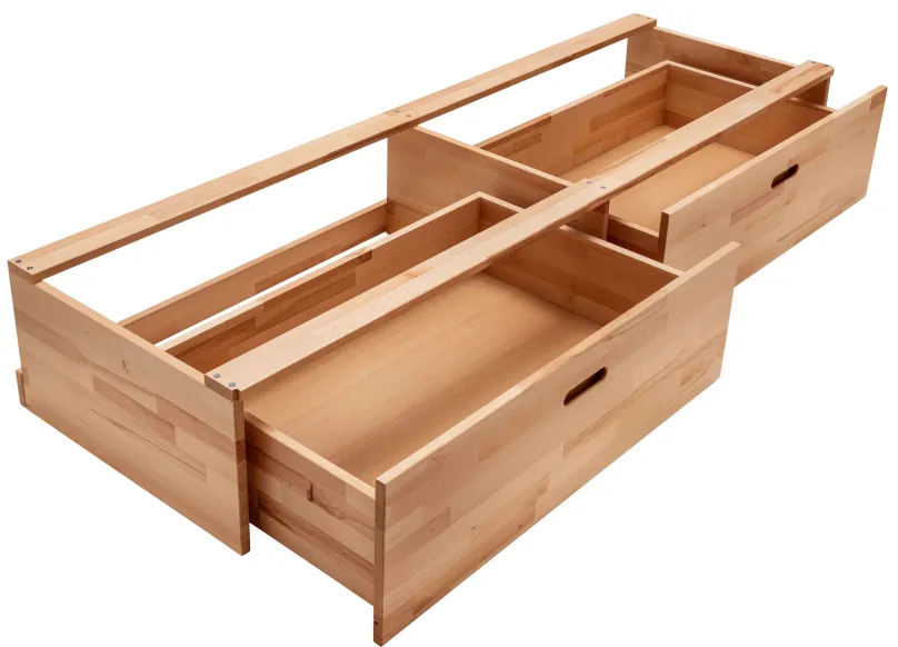 TPT Möbel Los Angeles Holzbett mit Stauraum Hot