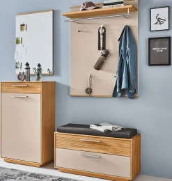 Voss Möbel GmbH LOVENO Garderobe mit Sitzbank Clearance
