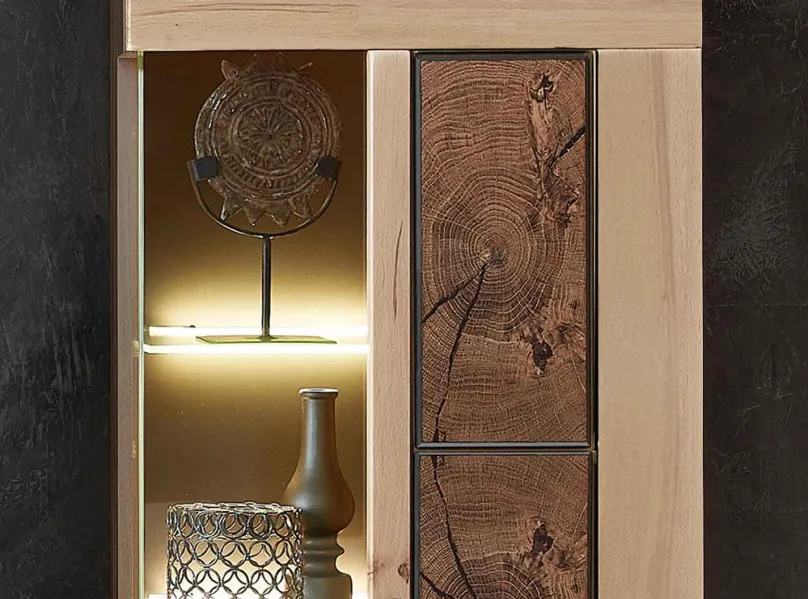 Wohn-Concept GmbH Madera artisan eiche Wohnwand Hot
