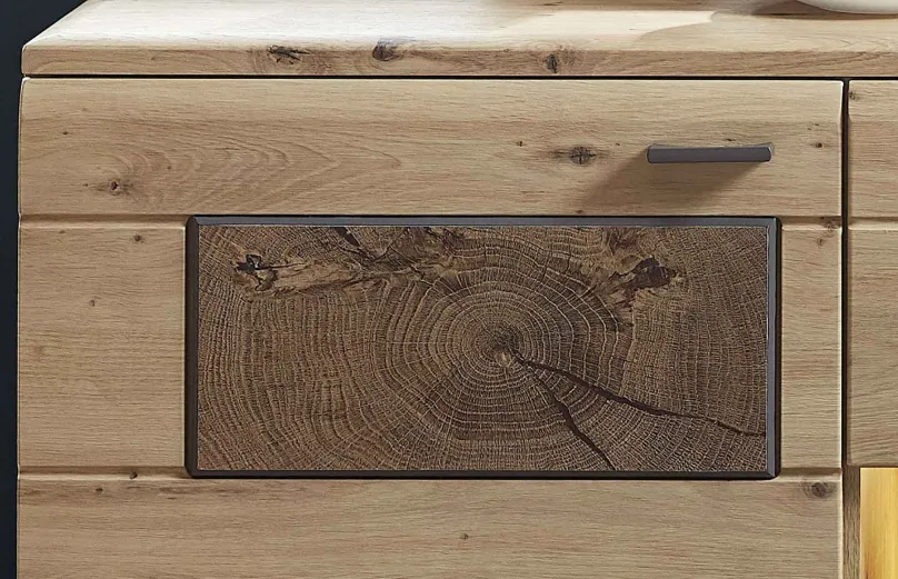 Wohn-Concept GmbH Madera Wohnwand eiche artisan New