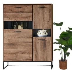 Wohn-Concept GmbH Manhattan Highboard industrial Hot