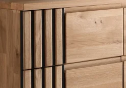 Forestales Manhattan Kommode wildeiche massiv New