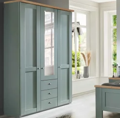 Wiemann Möbel Marlow Kleiderschrank mit Spiegel und Schubladen New
