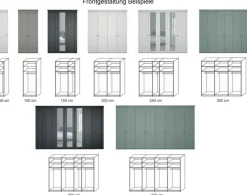 Wiemann Möbel Marlow Landhaus Kleiderschrank mit Spiegel New