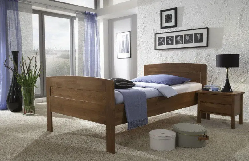 Dico Möbel Massivholzbett Einzelbett Hot