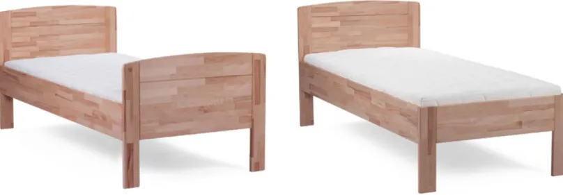 Dico Möbel Massivholzbett Einzelbett Hot