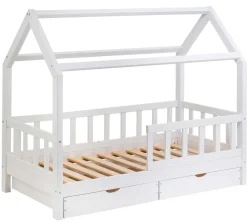 Riverbank Massivholz Hausbett mit Schubkästen in 2 Größen Clearance