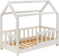 Riverbank Massivholz Kinderbett mit Himmelaufbau in 3 Größen Clearance