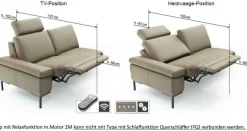DFM Polstermöbel Maximilian Ecksofa mit Relaxfunktion Online