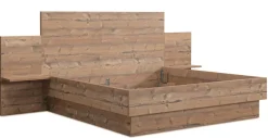 Schösswender Möbel Meran Bett mit Rückwand Hot