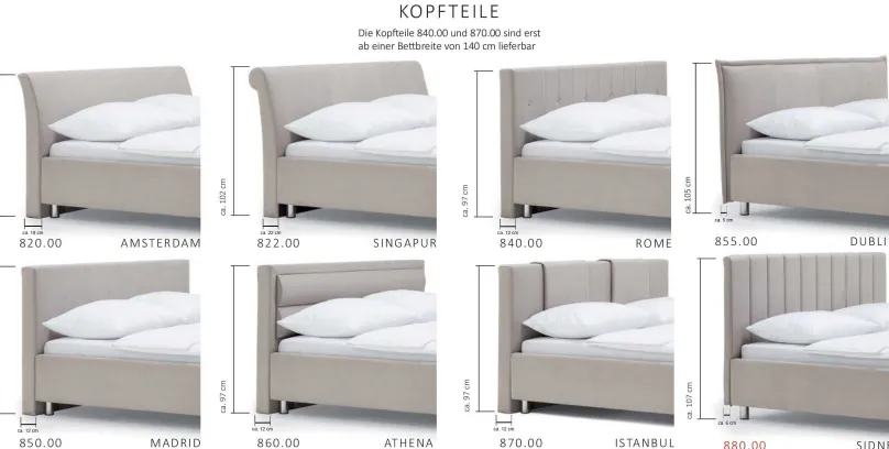 Dico Möbel Metro Polsterbett 160x200 New