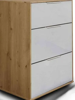 Wiemann Möbel Monaco Nachttisch schmal eiche Discount