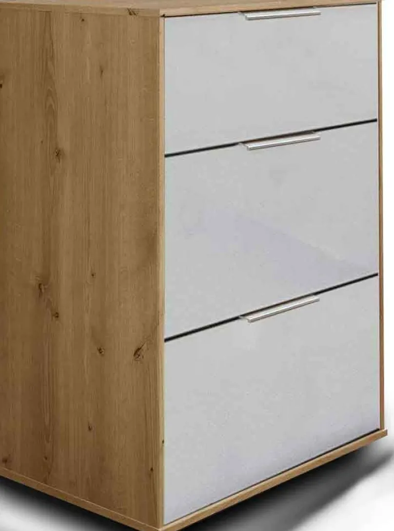 Wiemann Möbel Monaco Nachttisch schmal eiche Discount