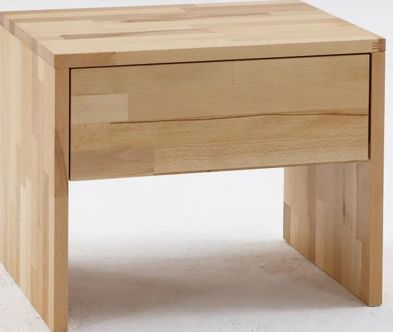 Dico Möbel Nachttisch Holz mit Schublade Clearance