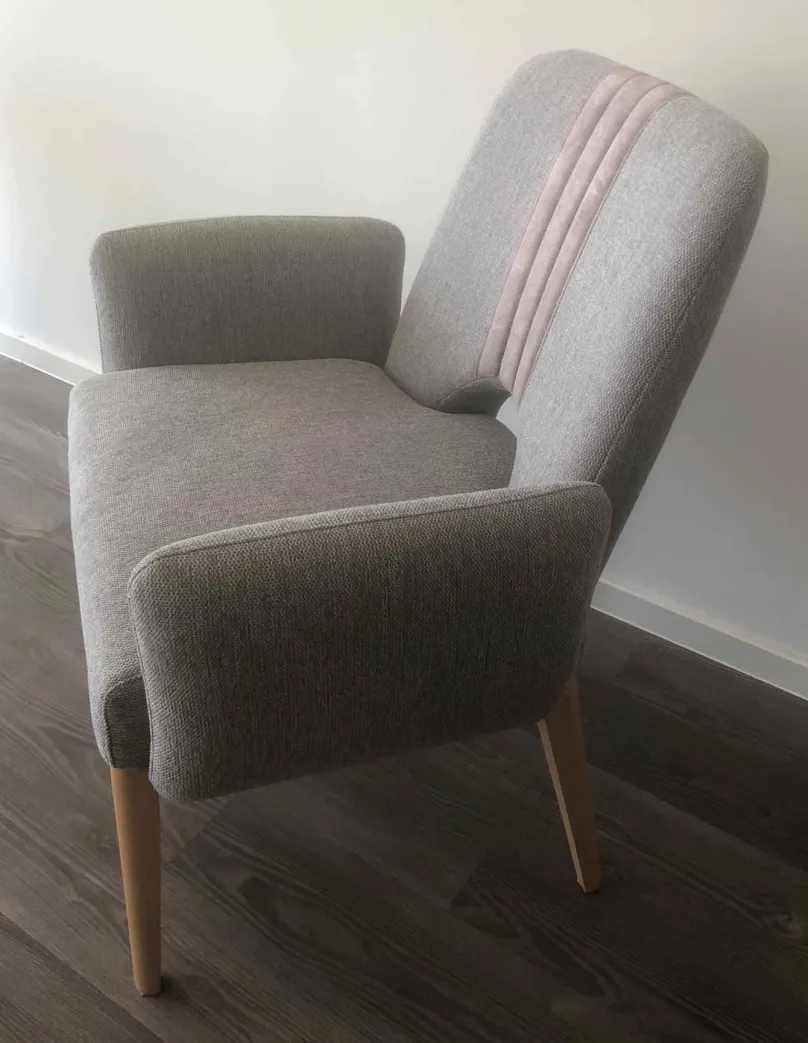 Standard Furniture Nantes Armlehnstuhl grau Outlet