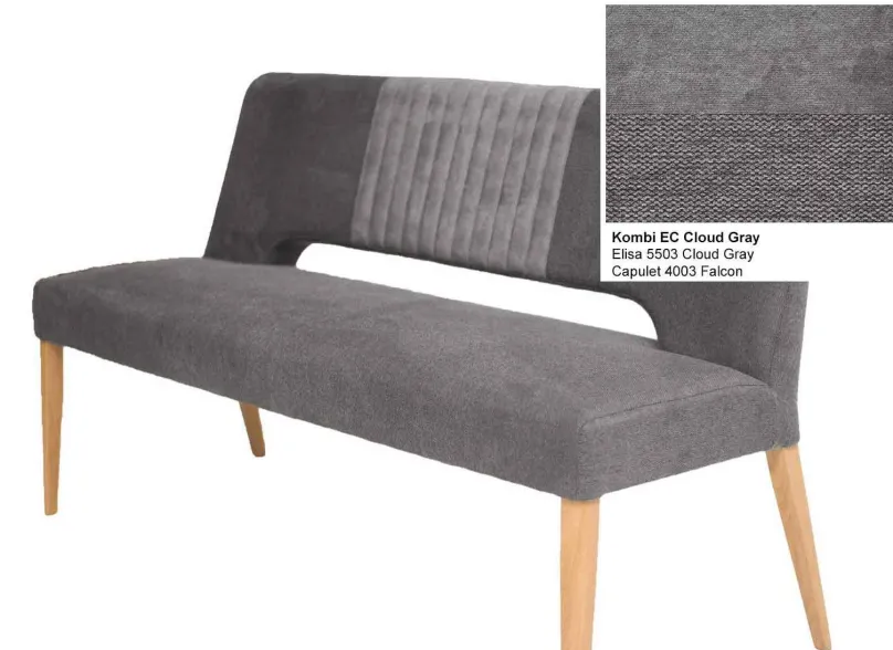 Standard Furniture Nantes Sitzbank grau Discount