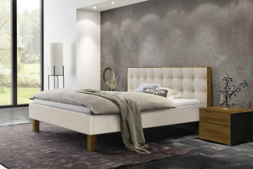 Hasena Noah Polsterbett mit Holz New