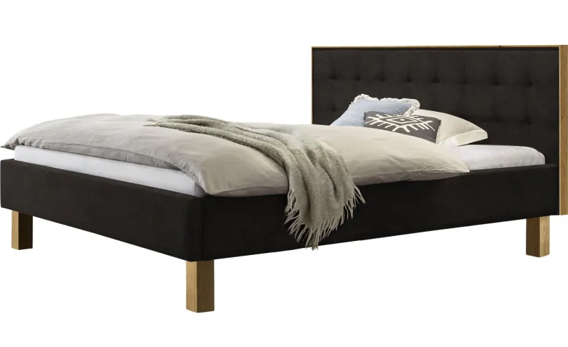 Hasena Noah Polsterbett mit Holz New
