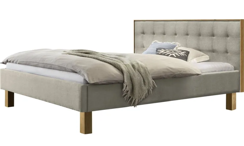 Hasena Noah Polsterbett mit Holz New