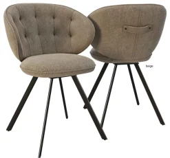 Akante Nottingham 2er Set Drehstühle Esszimmer