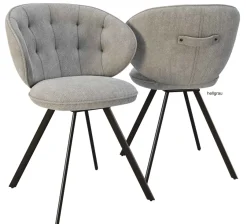 Akante Nottingham 2er Set Drehstühle Esszimmer