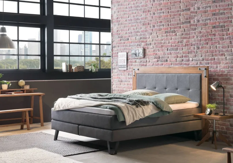 Hasena Oakland Boxspringbett retro Hot