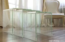 Akante Olivea Beistelltisch Glas 3er Set Best