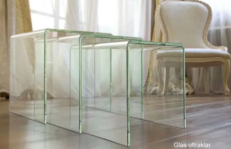 Akante Olivea Beistelltisch Glas 3er Set Best