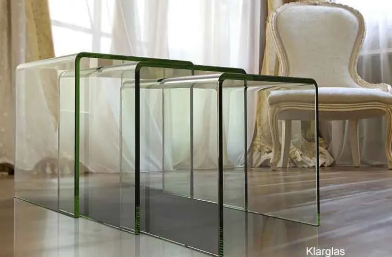 Akante Olivea Beistelltisch Glas 3er Set Best