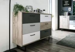 mkpreis Orlando günstige Schubladenkommode eiche Outlet