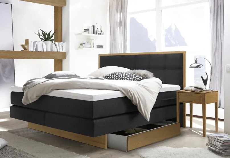 Hasena Ottawa Boxspringbett mit Bettkasten